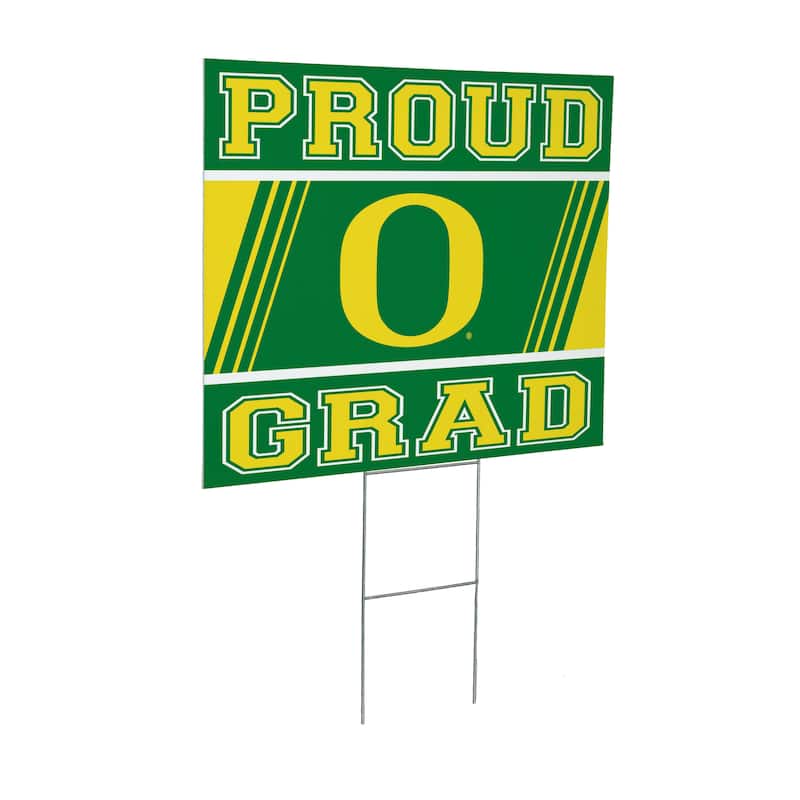 University of Oregon 24" x 18" Graduation Coroplast Outdoor Yard Sign