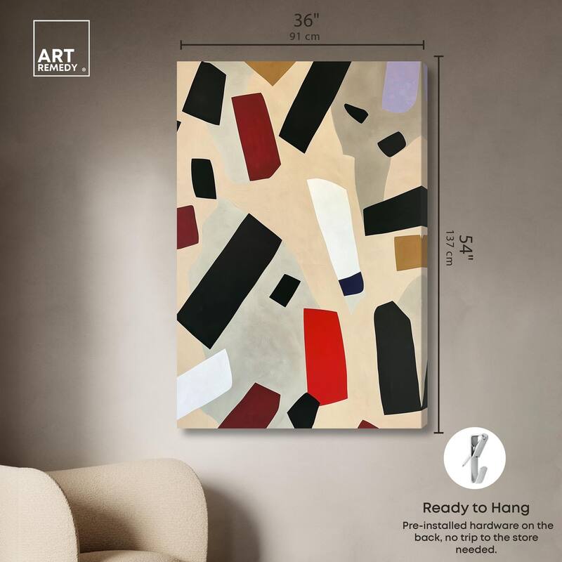 Mindscape Mosaic III Canvas by Art Remedy, Gallery Wrapped