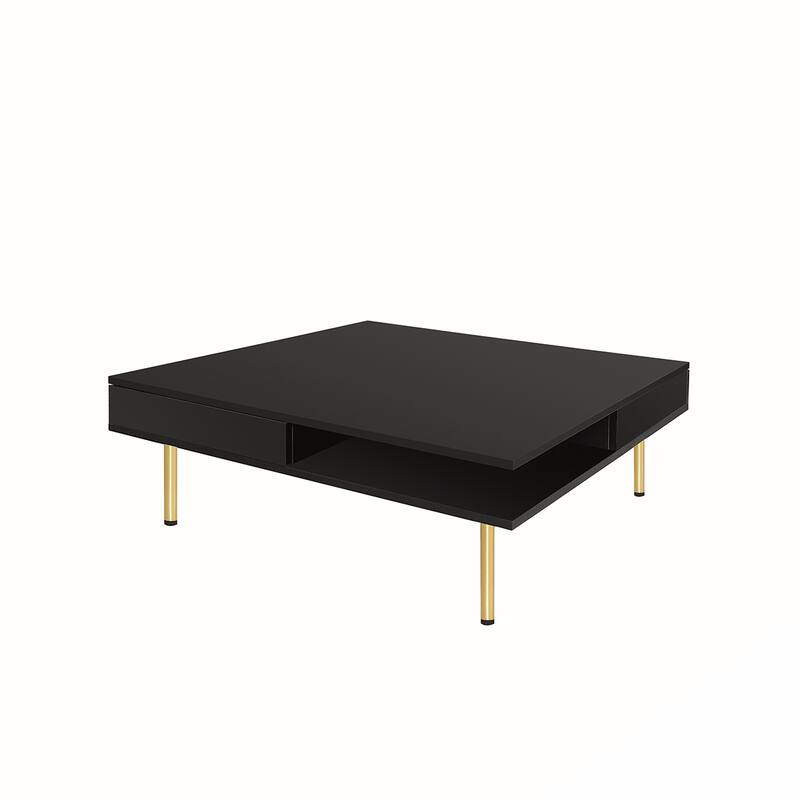 Particle Board Coffee Table With Drawers