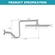 preview thumbnail 8 of 16, YASINU 12" Rain ShowerHead with Adjustable Extension Arm