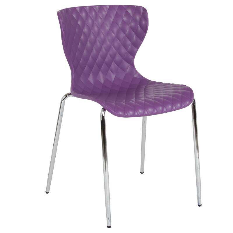Contemporary Faux Upholstered Chair