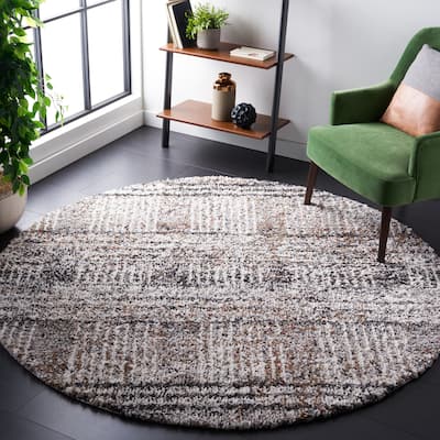 SAFAVIEH Jericho Shag Vesselka Modern 1.2-inch Thick Rug