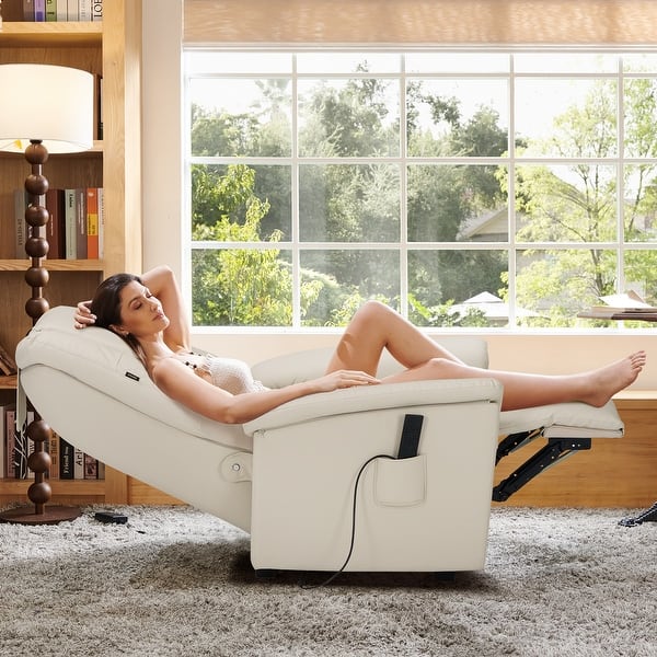 slide 2 of 3, Recliner Massage Chair with High Back,Massage and Leisure Dual-Use Chair,Heated