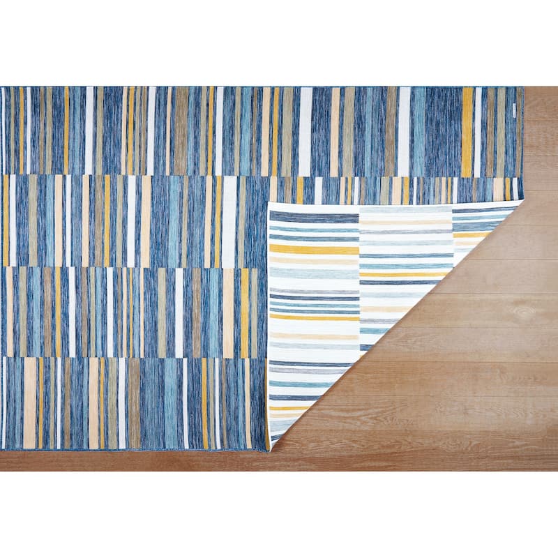 Terra by Obeetee Plaza Lines Rug