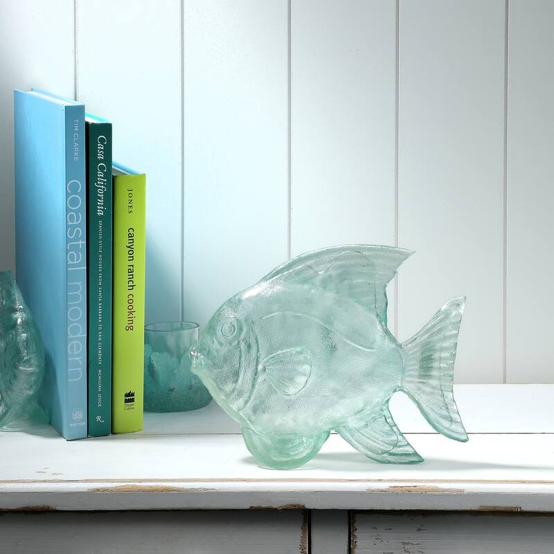 10"" Clear Resin Tropical Fish