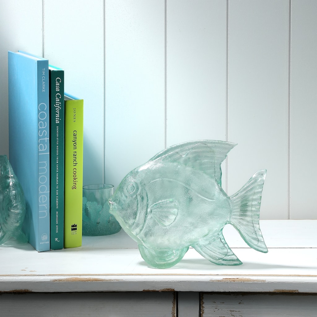 10"" Clear Resin Tropical Fish