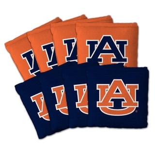 Auburn Tigers NCAA Dual Sided Pro Stop & Slide Cornhole Bags