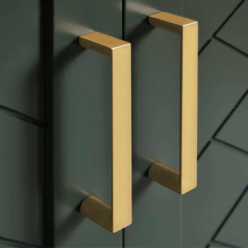 GDFStudio - Montvale Modern Freestanding Bathroom Vanity with Ceramic Sink and 3 Storage Drawers & Soft Closing Doors - 30'W