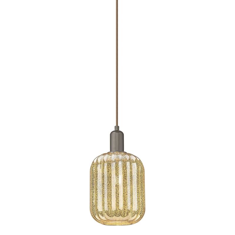 Innovations Lighting 716-1P-13-7 Preston Pendant Preston 7" Wide Mini - Oil Rubbed Bronze / Mercury