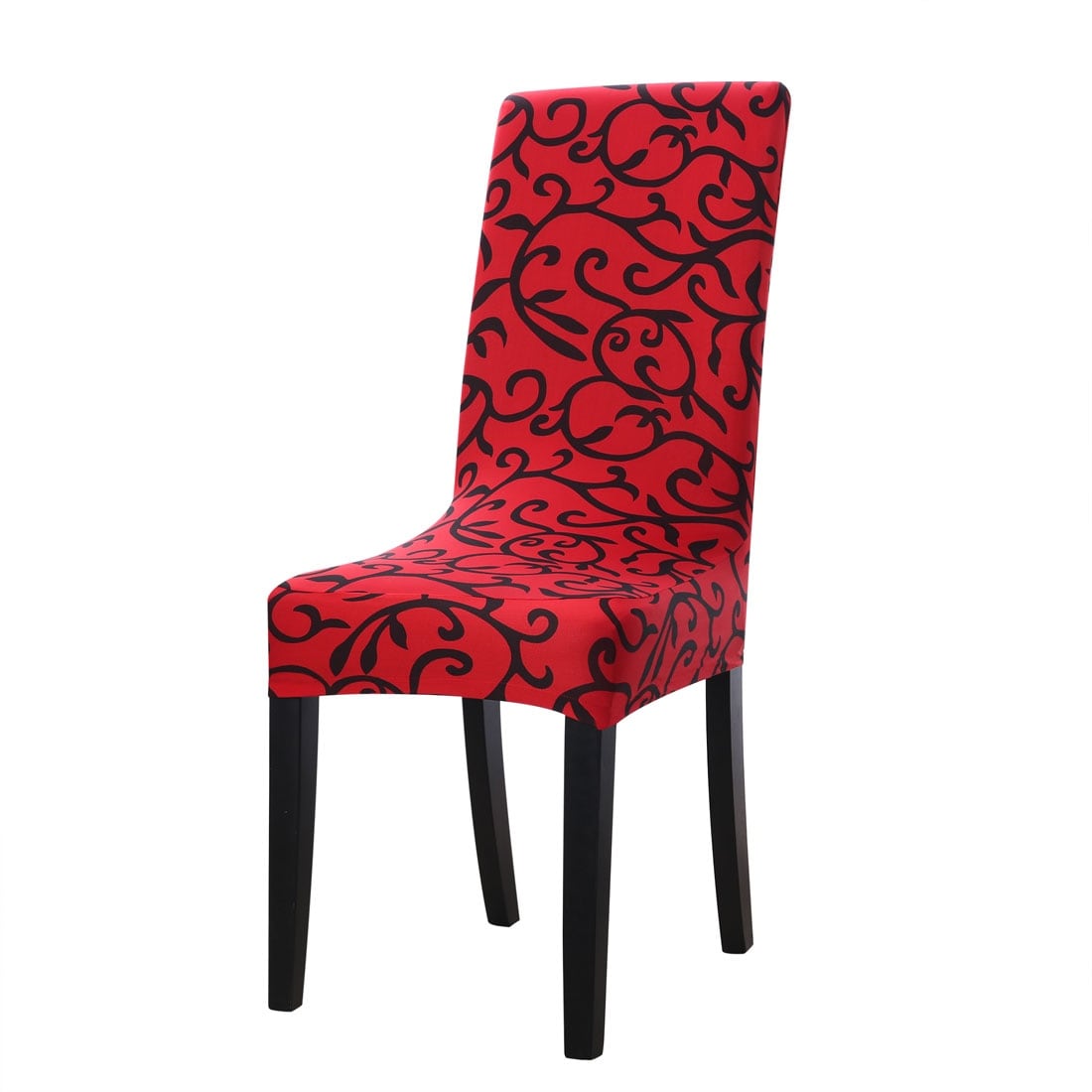 2pcs Elastic Short-back Chair Seat Covers Bar Stool Slipcovers Protector