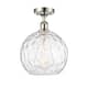 Option Polished Nickel / Clear Water Glass