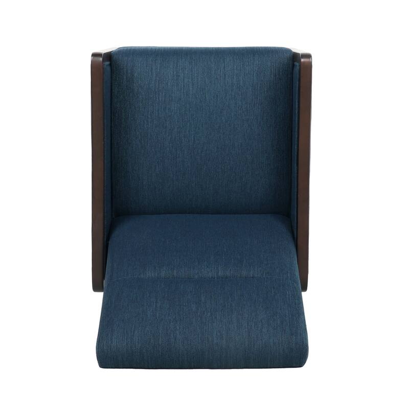 Veatch Contemporary Upholstered Pushback Recliner by Christopher Knight Home