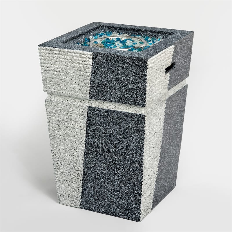 Outdoor Patio Gas Fire Pit Concrete Propane Fire Pit