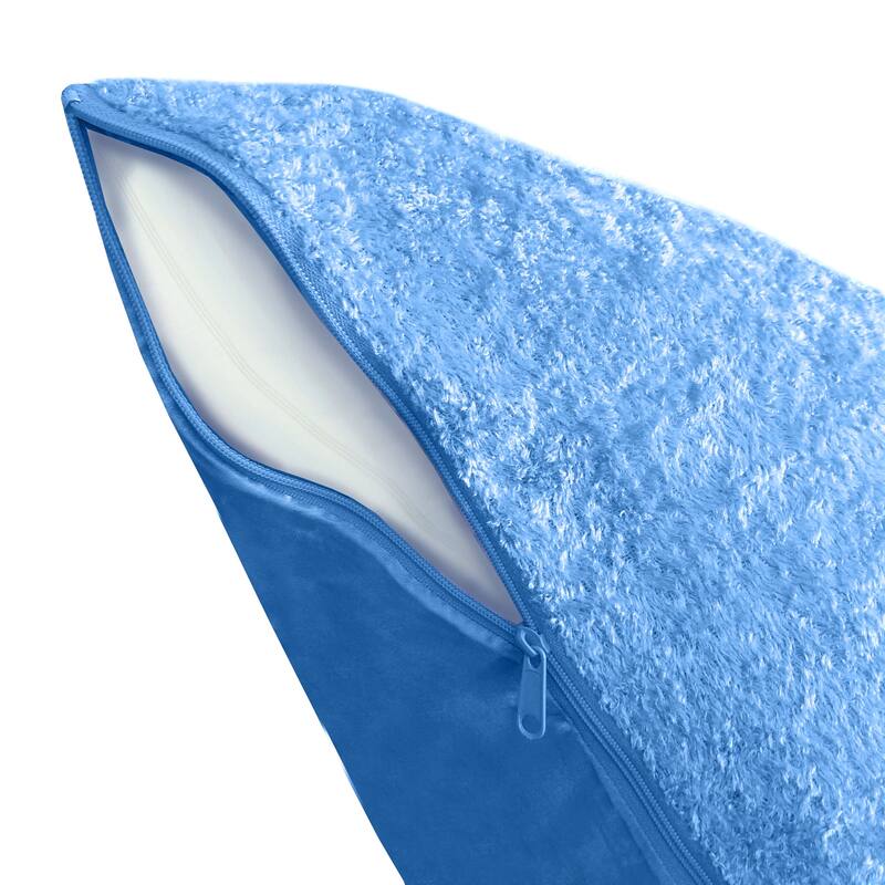 Fresh Ideas Velvet Body Pillow Cover 2-Pack