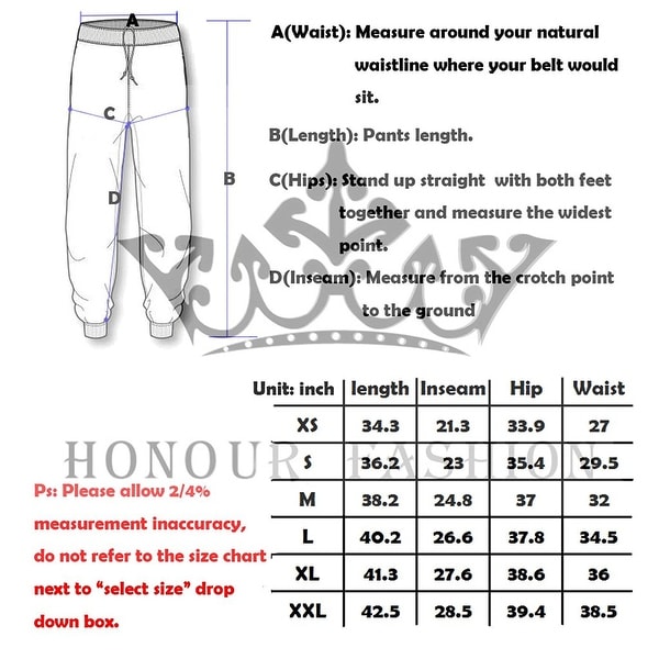 medium pants length