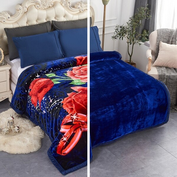 Double sided photo 2025 blanket