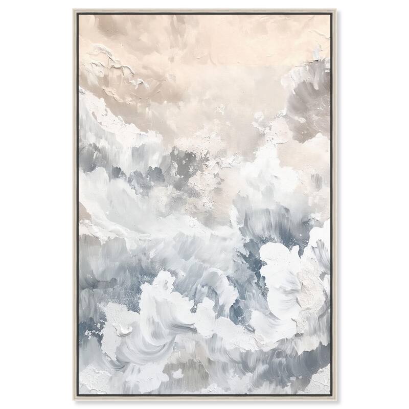 Celestial Slumber I Canvas by Art Remedy - Silver - 16" x 24"