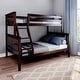preview thumbnail 5 of 22, Twin over Full size Solid Wood Bunk Bed with Headboard Included