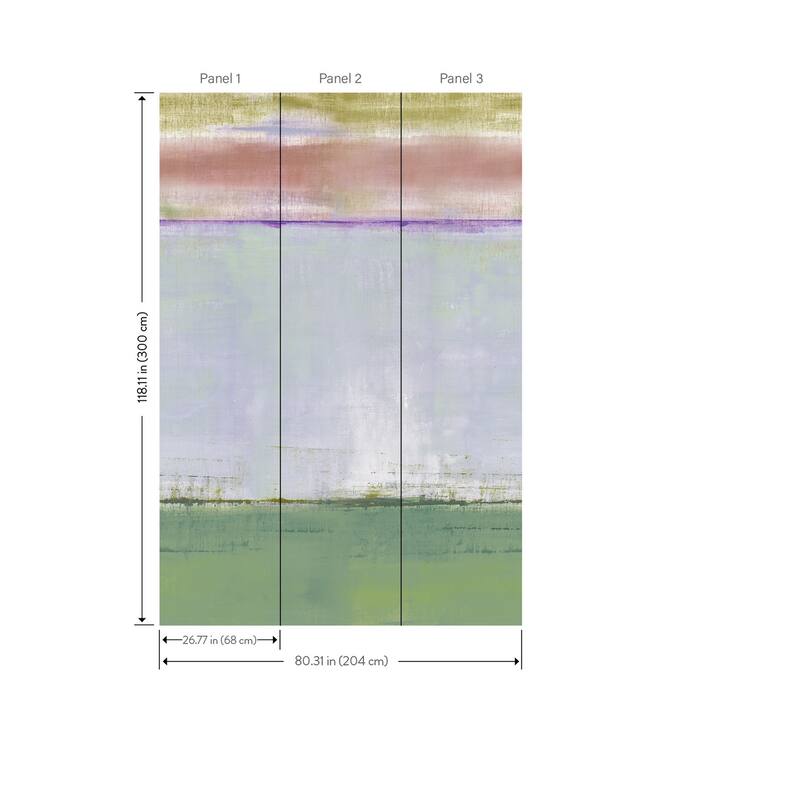 A-Street Prints Brezza Pastel Wall Mural