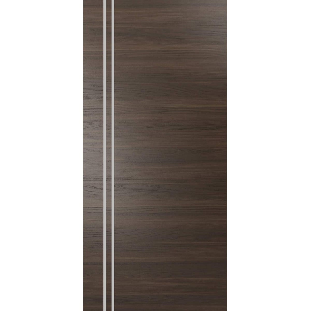 SartoDoors Planum 0310 | Bedroom Door Barn Door | Solid Wood | 18x80, Chocolate Ash Bathroom Door Pantry Door Closet Door
