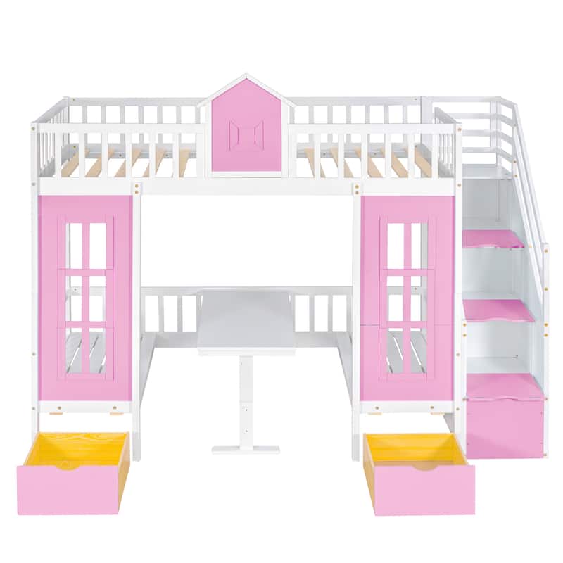 Twin-over-Twin Bunk Bed