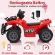 preview thumbnail 19 of 26, Kids ATV 4 Wheeler, 6V Ride on Toy Car for Toddlers Boys & Girls w/Music