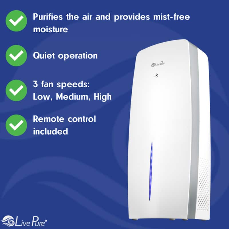 LivePure True HEPA Air Purifier & Humidifier