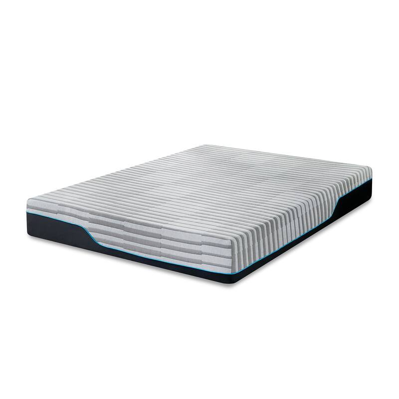 Bodipedic 10-Inch Triple Layer Support Memory Foam Mattress-in-a-Box