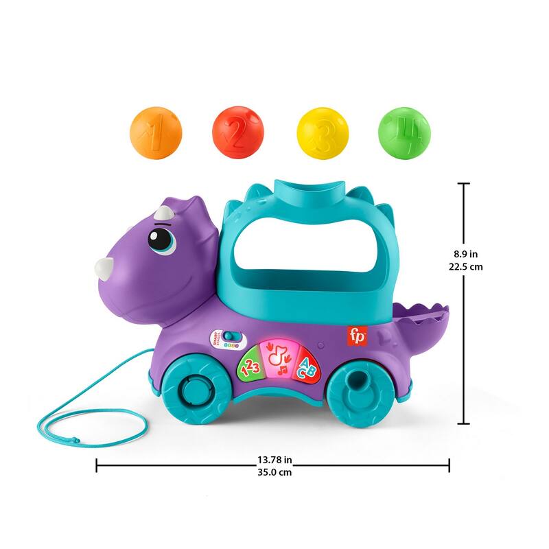 Fisher-Price Poppin' Triceratops