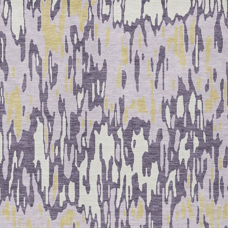 HomeRoots Striped Transitional Rectangle Outdoor Rug