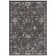 preview thumbnail 2 of 7, SAFAVIEH Courtyard Babet Transitional Rug 5'1" x 7'6" - Black/Beige - Rectangle