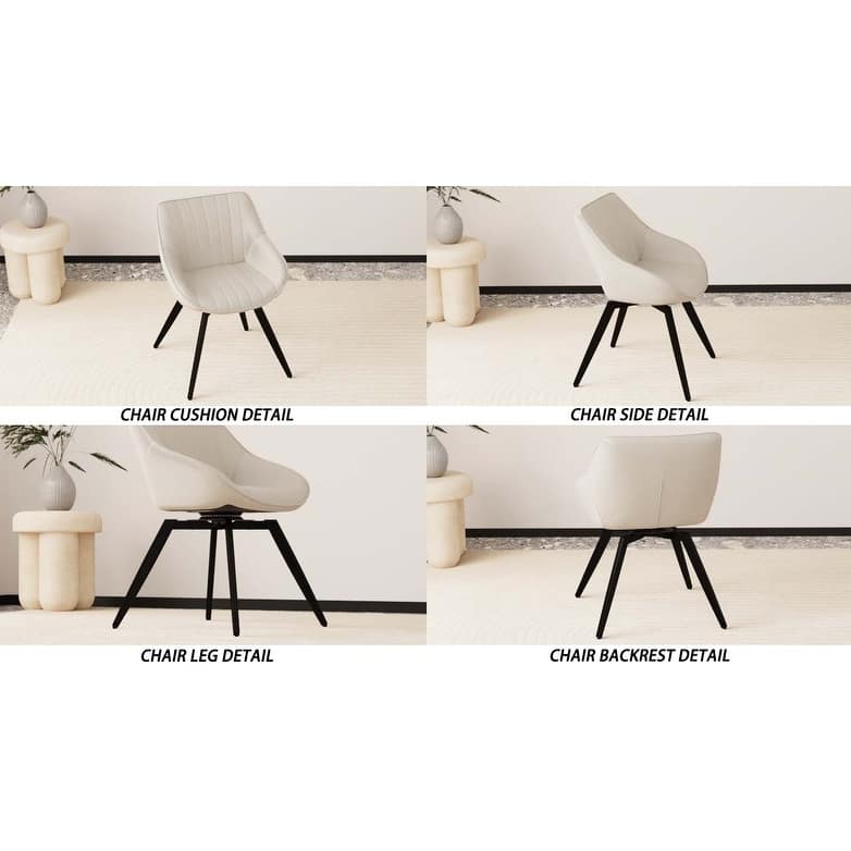 Upholstery Dining Chairs Set of 4