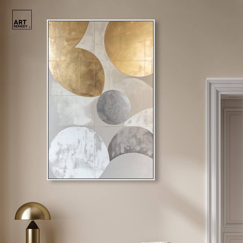 Golden Sequence II Canvas by Art Remedy