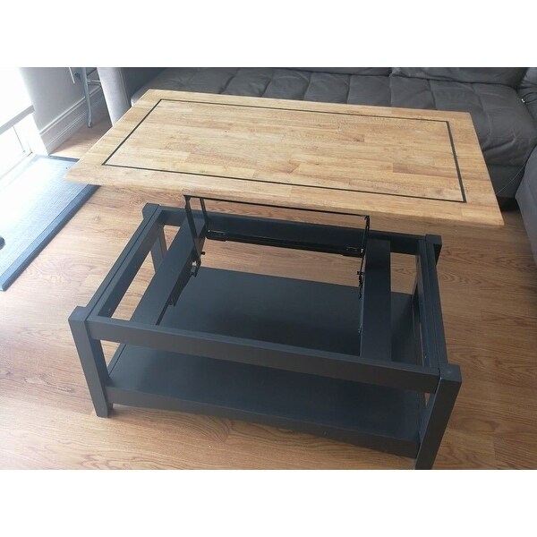 Unfinished Solid Parawood Ay Tall Lift Top Coffee Table Free Unfinished Solid Parawood Ay Tall Lift Top Coffee Table Free Shipping Today 16555049