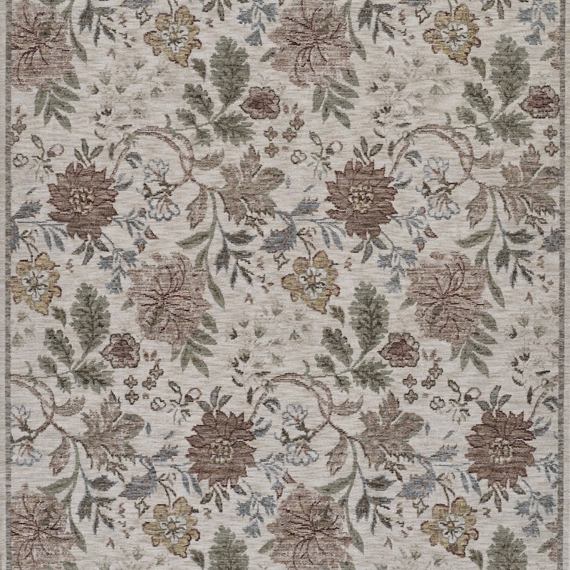 Momeni Wisteria Polyester Traditional Area Rug