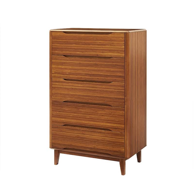 Dylan Five Drawer High Chest, Copper