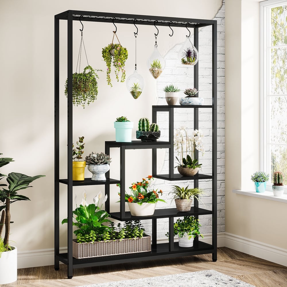 70.9 Inches Tall Large Indoor Plant Stand Metal Plant Shelf
