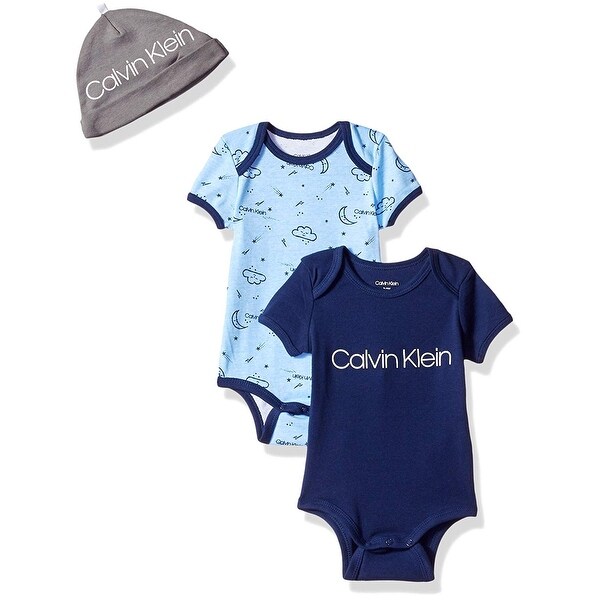 calvin klein baby boy bodysuits
