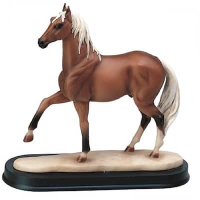 Q-Max 6"H Palomino Horse Figurine