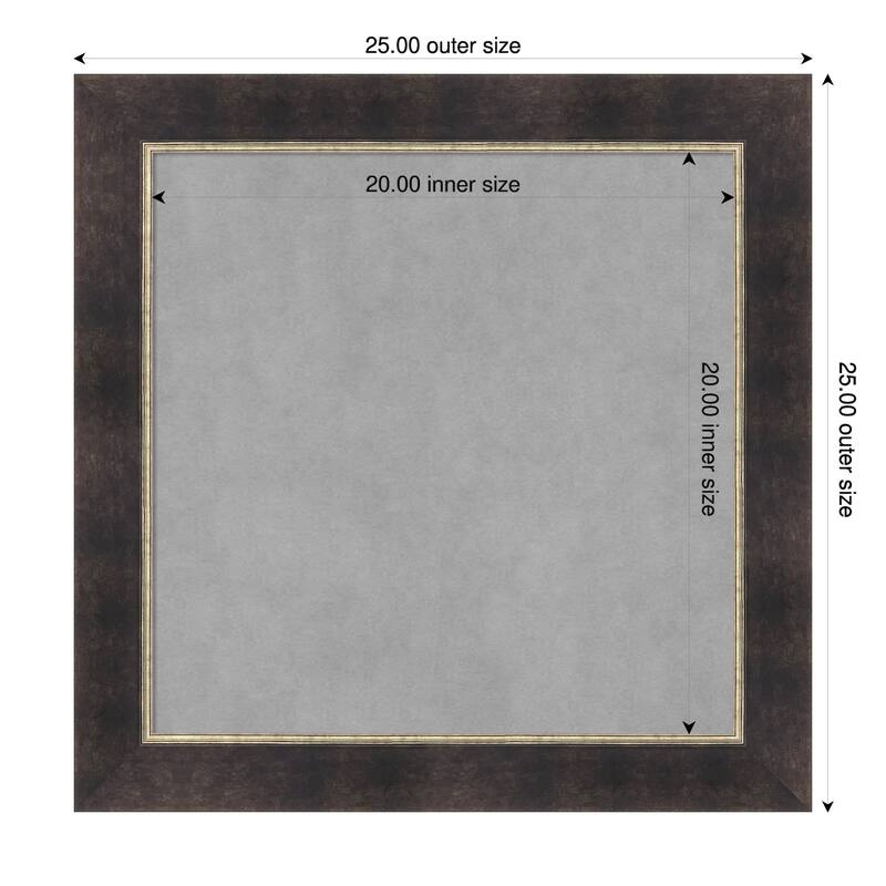 Amanti Art Odin Antique Bronze Framed - 25 x 25 in