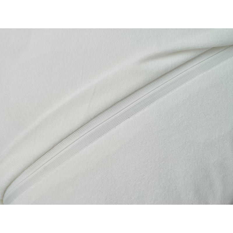 Madrid Collection Ultra Soft Ribbed Faux Fur Throw Pillow