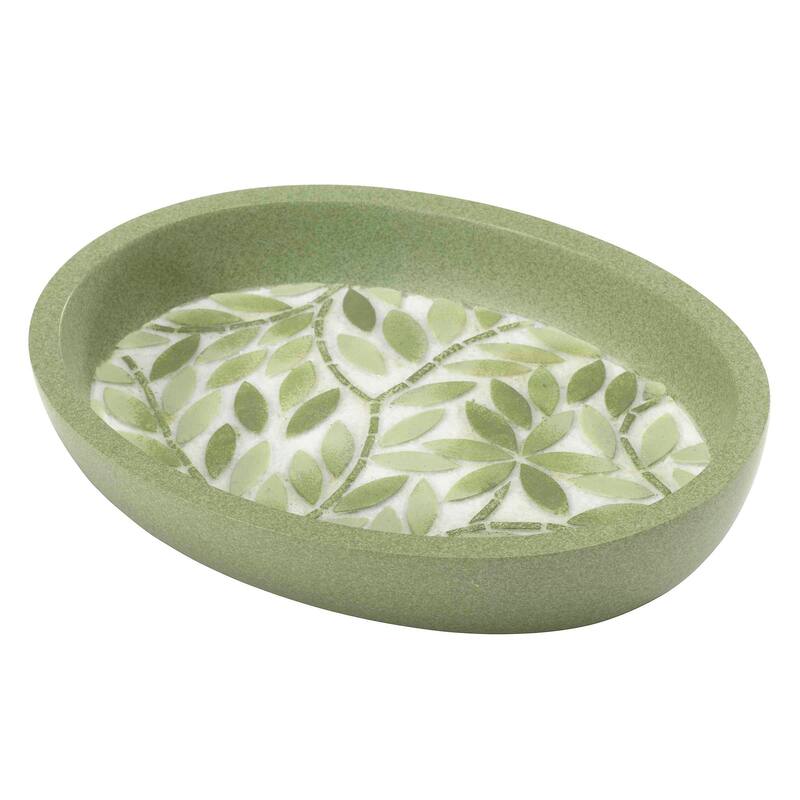 Avanti Linens Stratford Green Soap Dish - Soap Dish