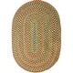 preview thumbnail 6 of 27, Rhody Rug Katie Indoor/ Outdoor Braided Area Rug Camel - 10' x 13' Oval
