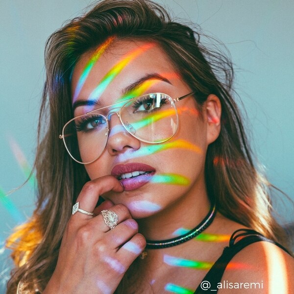 clear lens aviator glasses