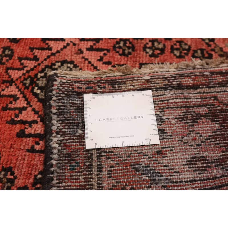 ECARPETGALLERY Hand-knotted Anadol Red Wool Rug - 3'7 x 10'2