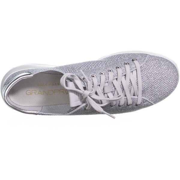 cole haan silver sneakers
