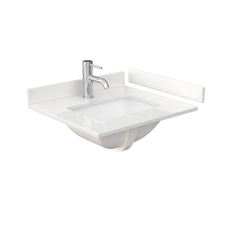 Wyndham Collection WCH7575-24S-QTZ-UNSMXX Janna 24" Free Standing