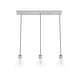 preview thumbnail 3 of 13, Hunter Van Nuys 3-Light Linear Cluster Pendant - Kitchen Island, Dining Room - Vintage, Industrial, Contemporary