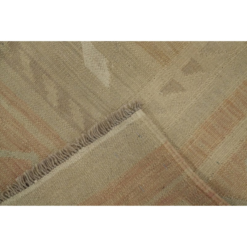 Hand Woven Oriental 100% Wool Carpet Southwestern Tribal Multi-Colored Kilim Area Rug - 5' 11'' X 3' 11''