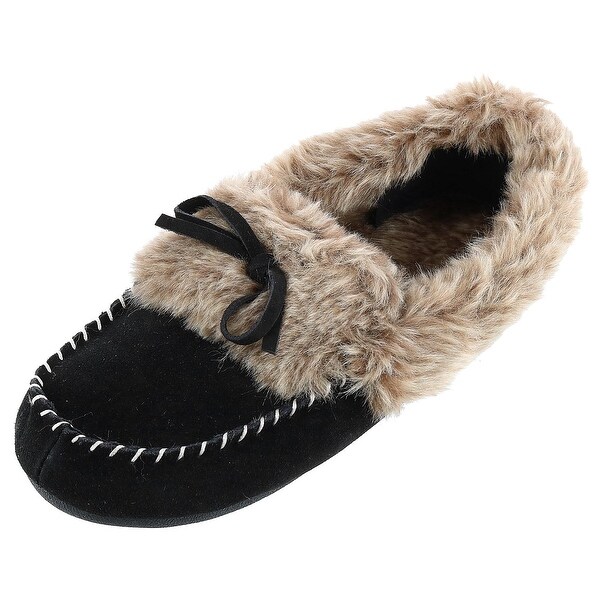 acorn moccasin slippers